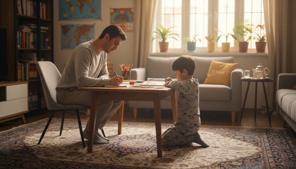 مشاهده و ثبت رفتارهای هوشی کودک توسط والد