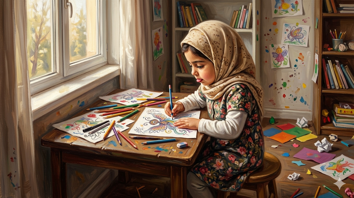 7 راه حل برای کشف استعداد هنری کودکان