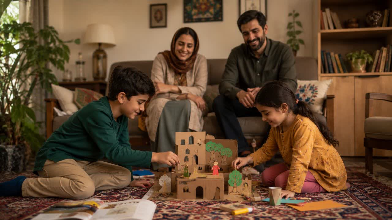 ۲۰ ایدهٔ ناب برای پرورش خلاقیت کودکان ۶ تا ۸ سال