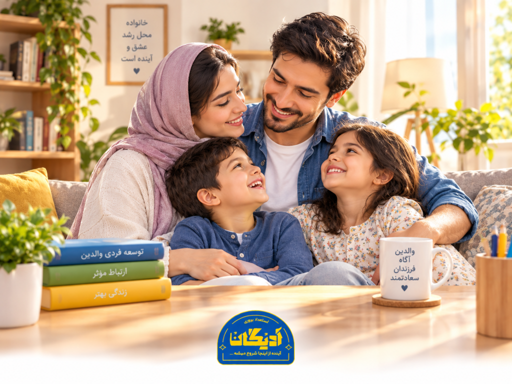 نتیجه‌ی توسعه فردی والدین؛ خانواده‌ی شاد و هماهنگ