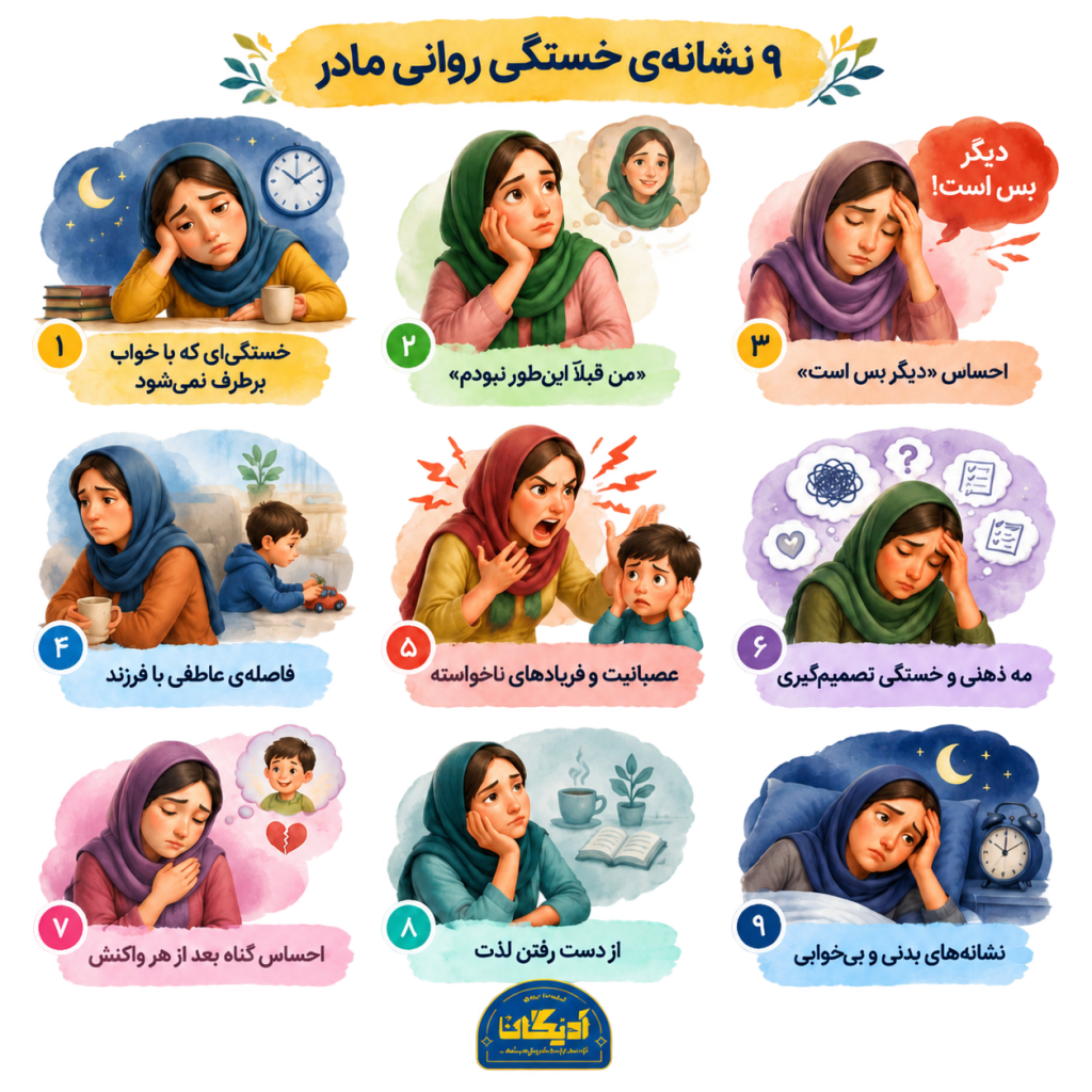 این اینفوگرافیک را ذخیره کنید؛ اگر چند مورد را در خودتان دیدید، ادامه‌ی مقاله برای شماست.